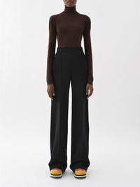 BASEPLUS_Black TROUSERS - Black