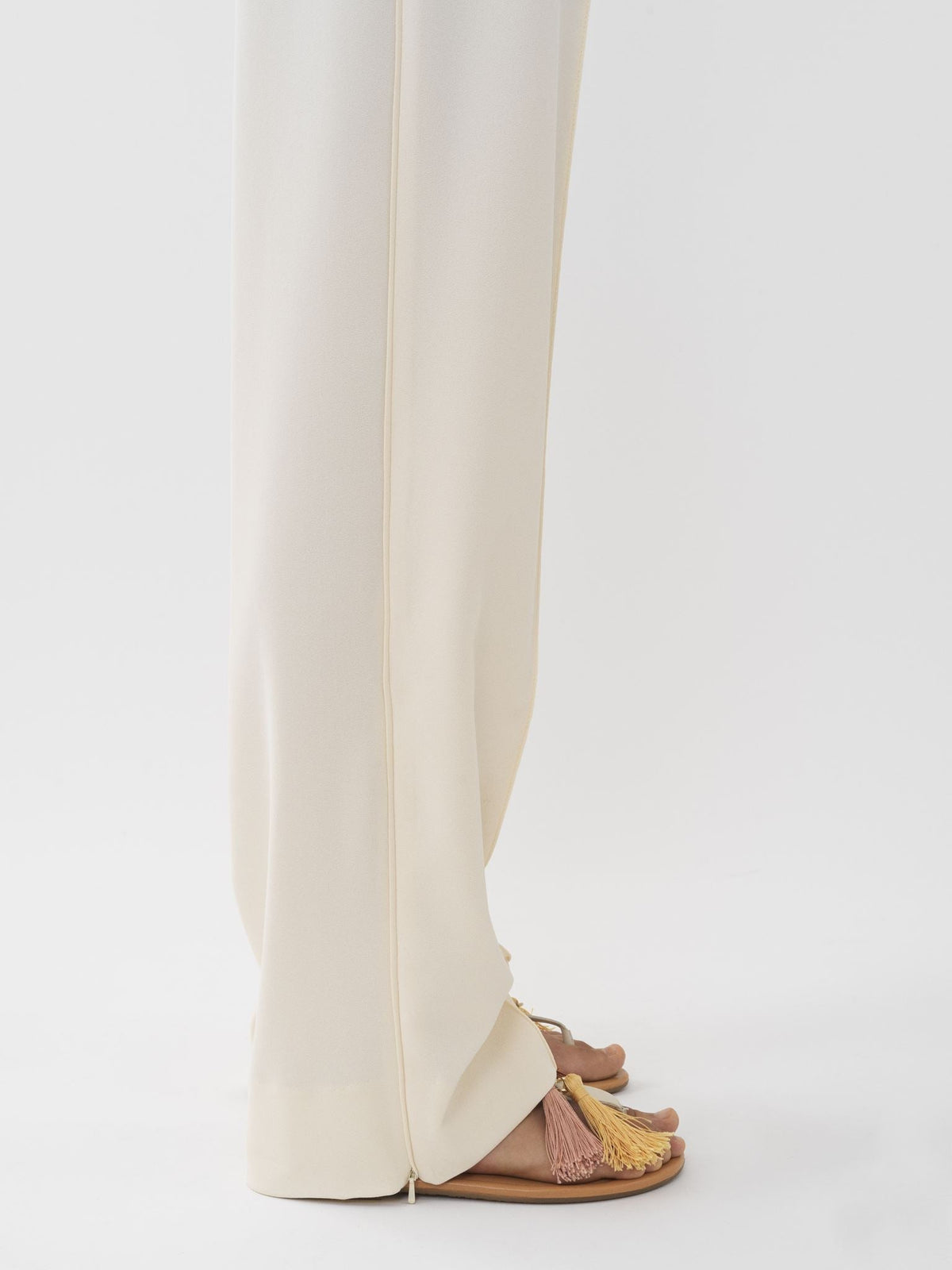 Light Ivory TROUSERS - Light Ivory