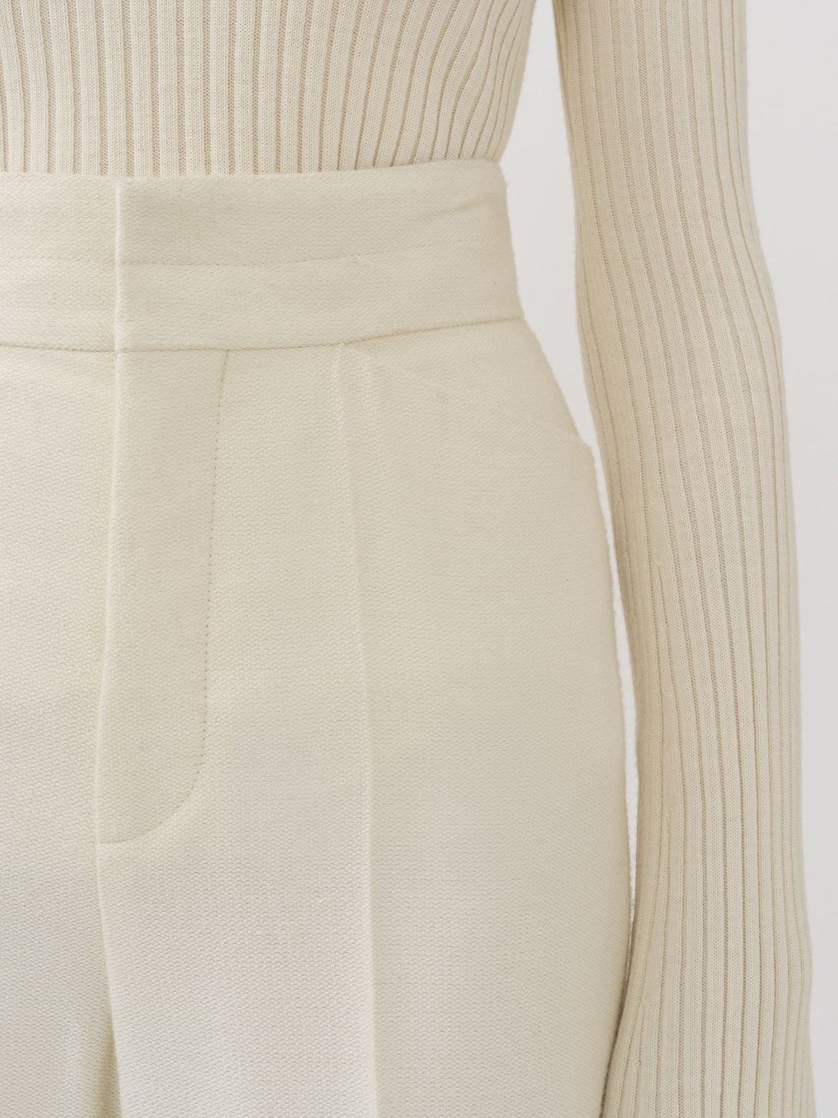 Coconut Milk TROUSERS - Coconut Milk