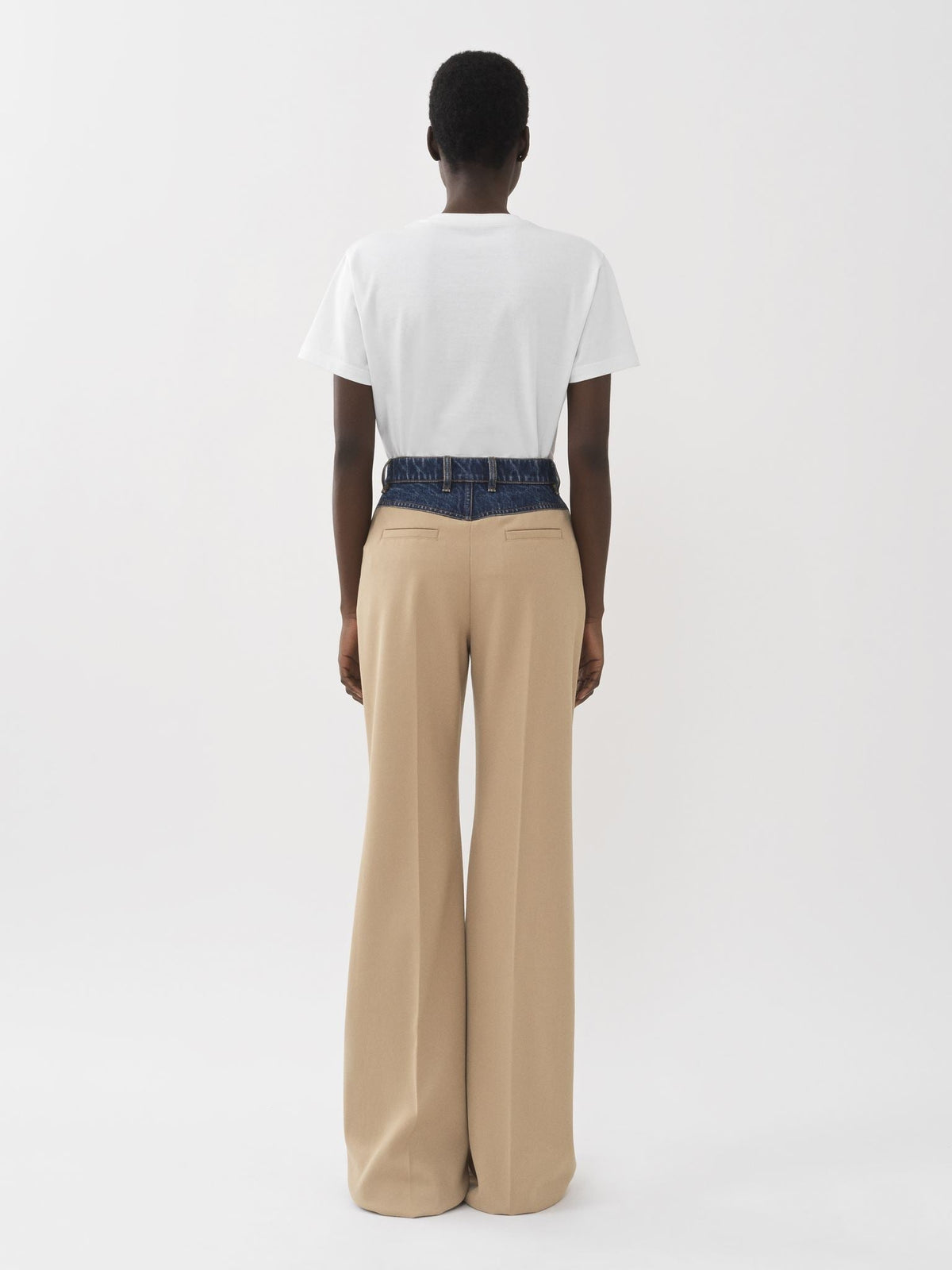 Pearl Beige TROUSERS - Pearl Beige