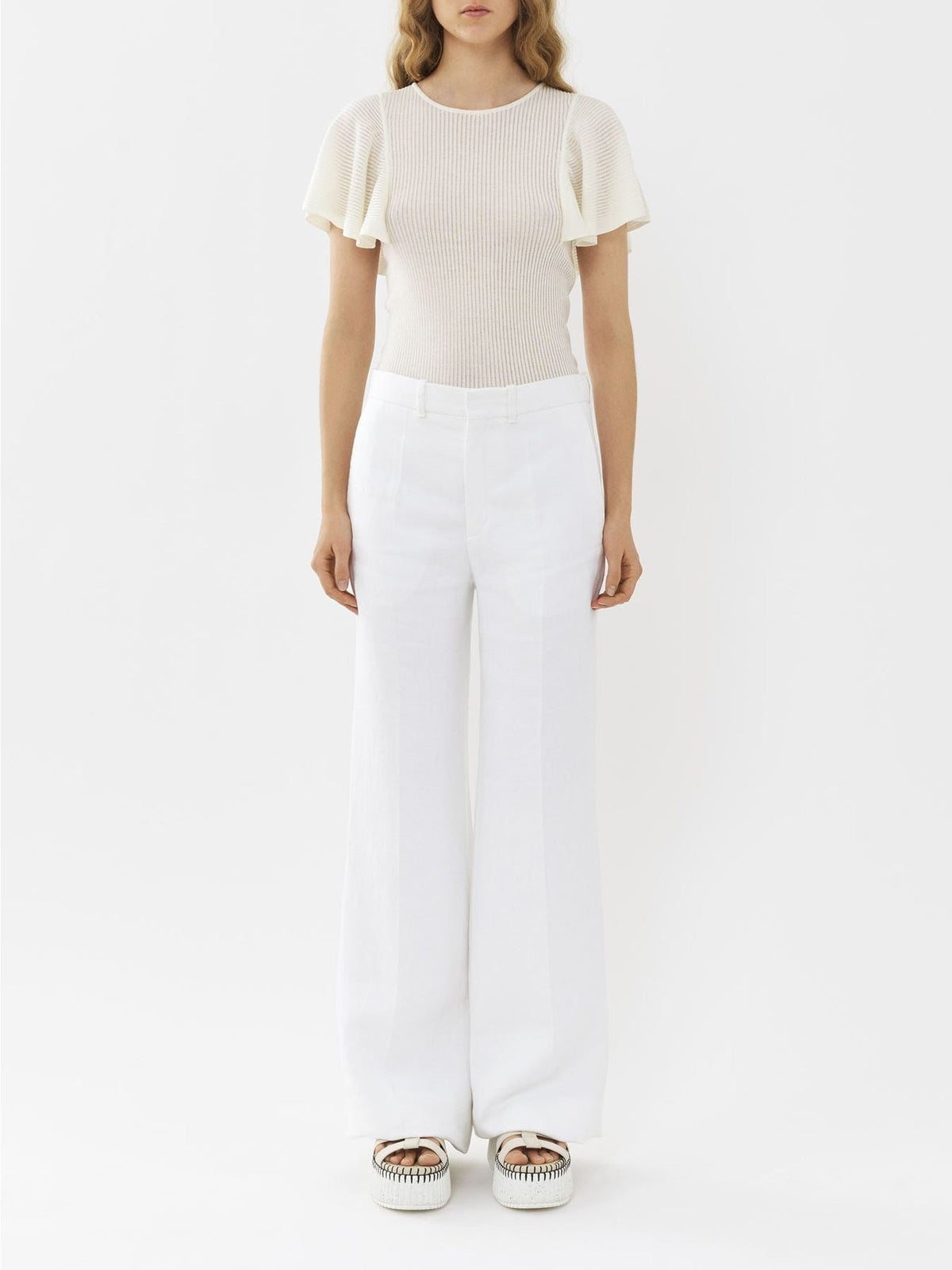 White TROUSERS - White