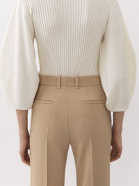 Pearl Beige TROUSERS - Pearl Beige