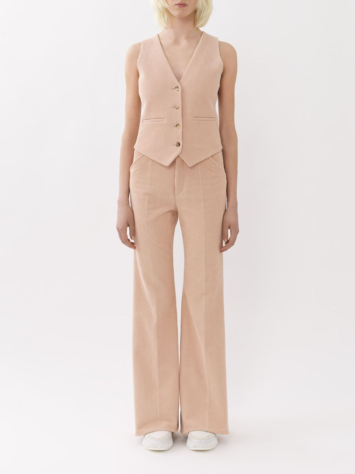 BASEPLUS_Misty Pink TROUSERS - Misty Pink