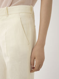 BASEPLUS_Coconut Milk TROUSERS - Coconut Milk