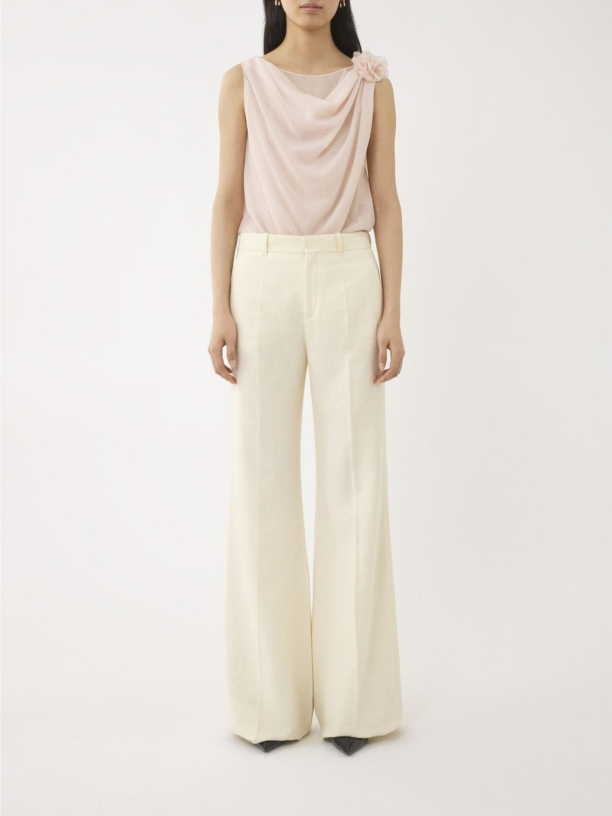 BASEPLUS_Coconut Milk TROUSERS - Coconut Milk