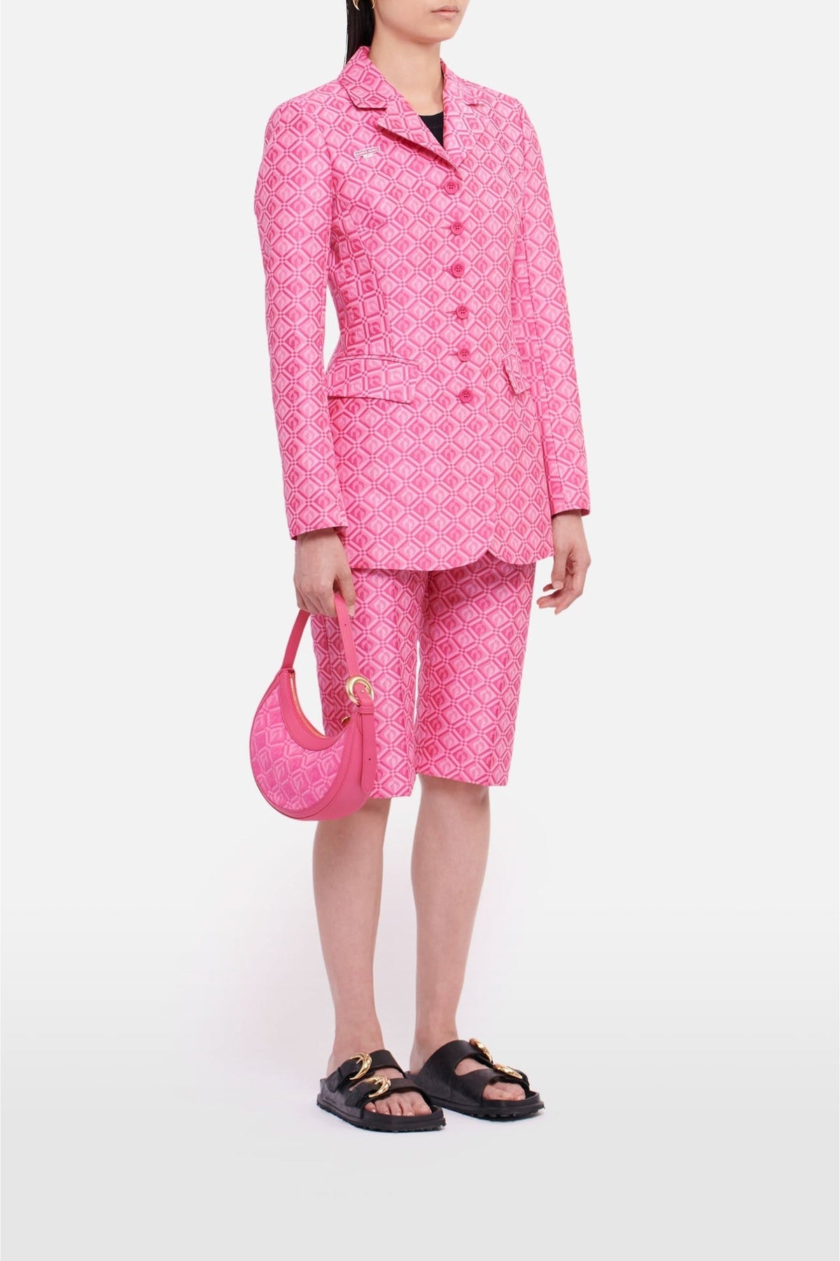 Blazer jacquard Moon recyclé - Moon Diamant Pinkard