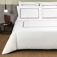 Duvet cover Affinity embroidery in cotton - Milk & Plum