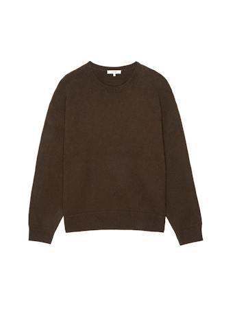 THE CASHMERE BRUSHED SWEATERCOFFEE