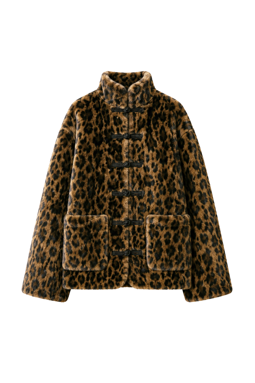 Le Verdi Fausse Fiourrure Leopard