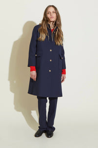 ZNOSTOCK_BLUE COAT HENRIETTE - Blue