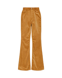 Jean loose flare 70's en velours côtelé - Camel