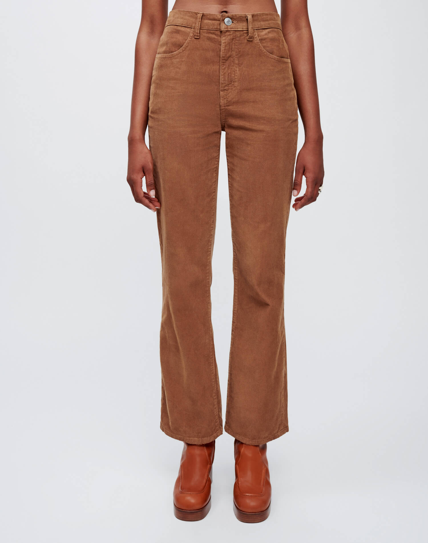 70's loose flare corduroy jeans - Ginger Cord