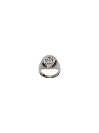 Bague chevalière en laiton - Silver