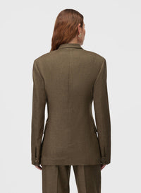 MILITARY GREEN TAILORING JACKET
