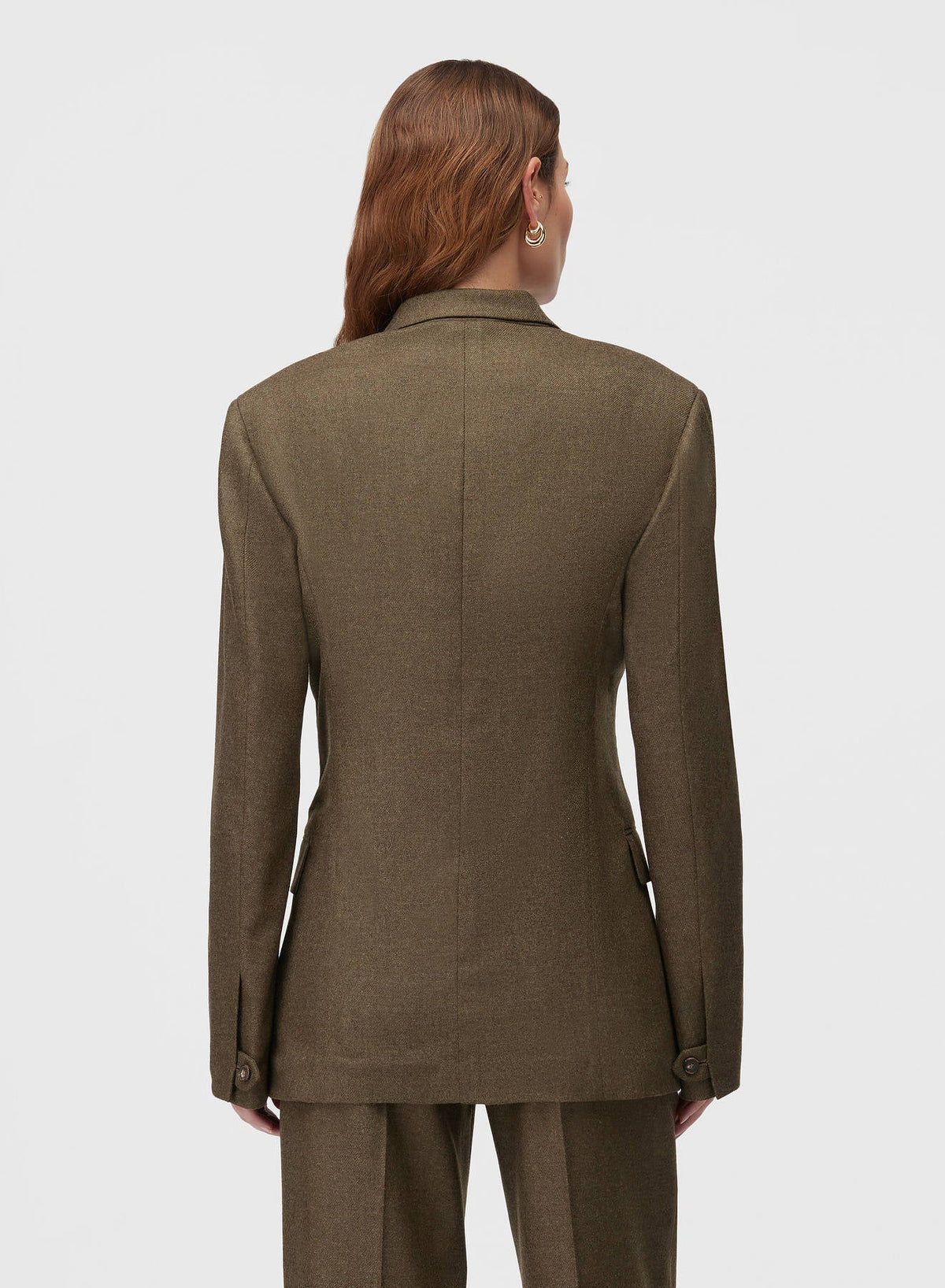 MILITARY GREEN TAILORING JACKET