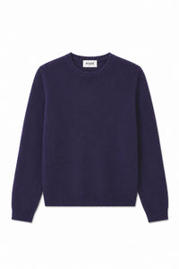 Pull Le Rimbaud en cachemire - Bleu marine