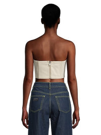 Bustier à paillettes en denim - Vanilla Ice