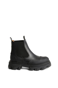Bottines Chelsea basses en cuir - Black