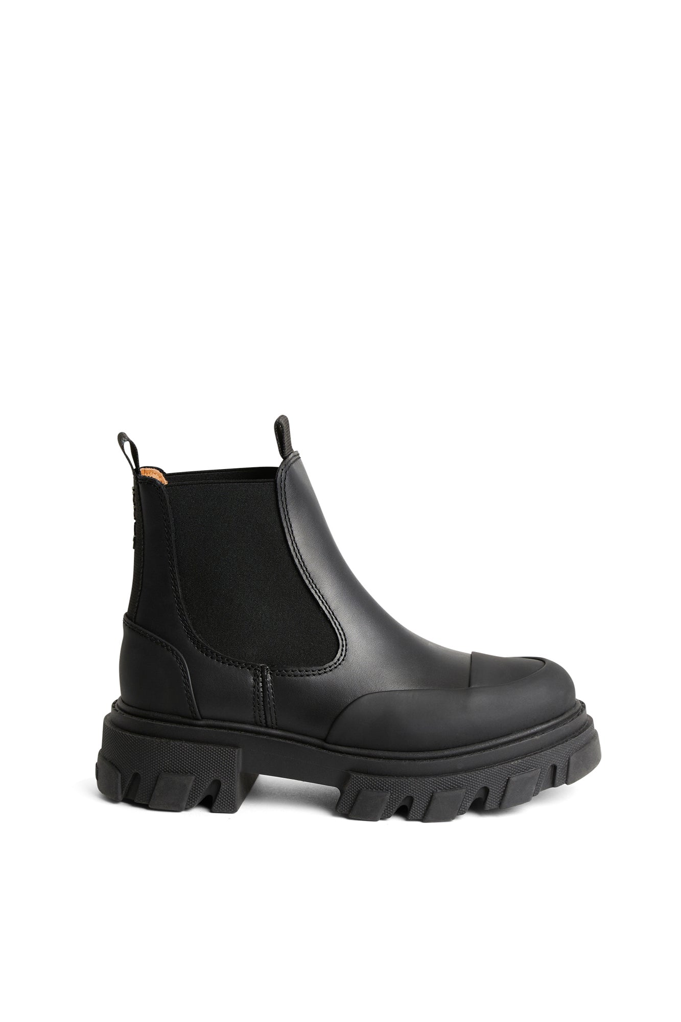 Bottines Chelsea basses en cuir - Black