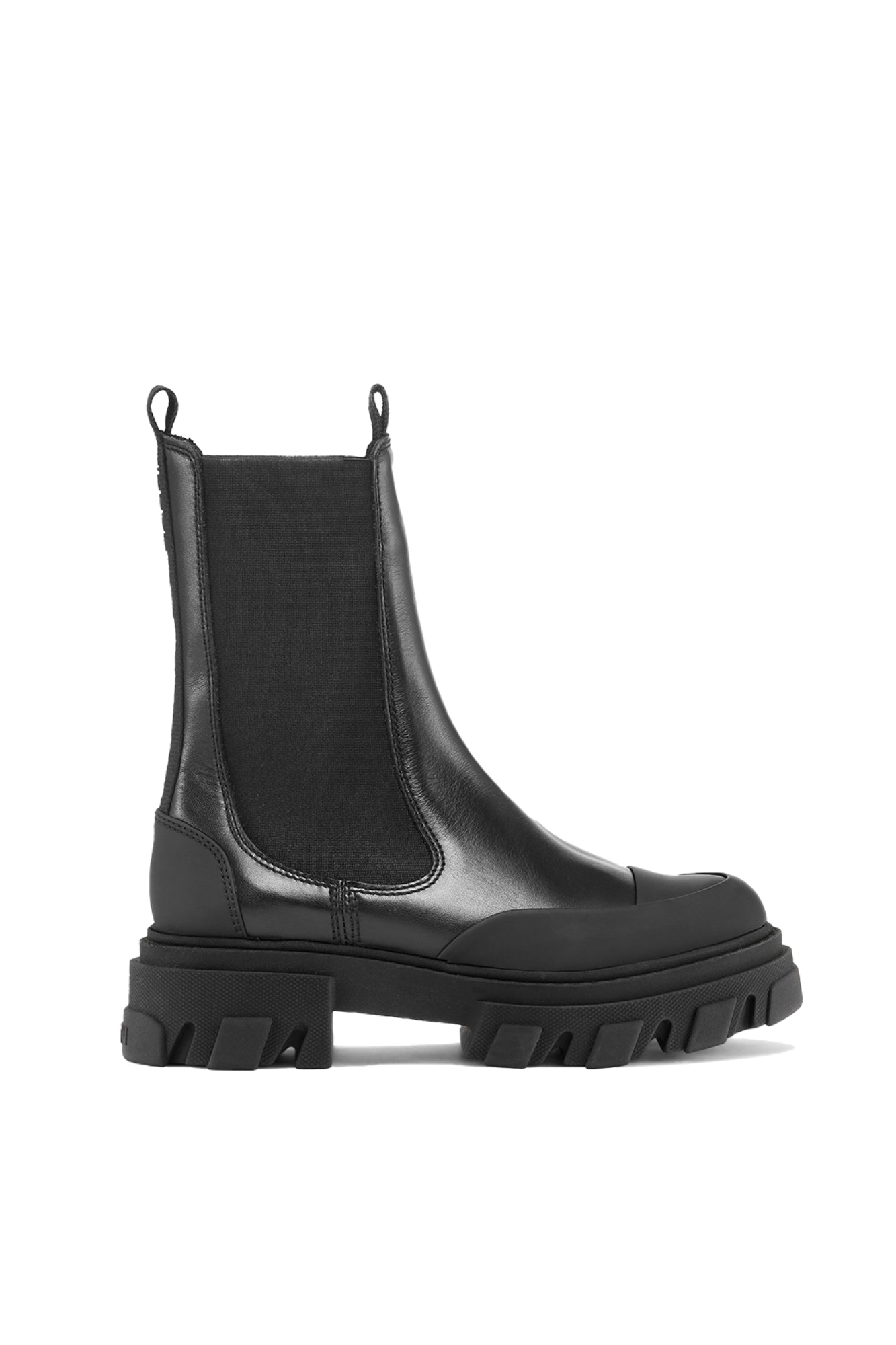 Bottines Chelsea en cuir - Black