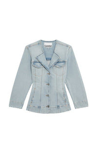Veste ajustée délavé en denim - Tint Wash