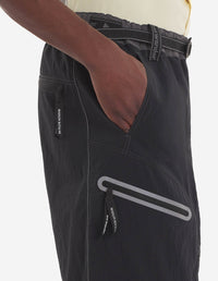 Maison Kitsuné x And Wander Shorts - Grey Blue Block