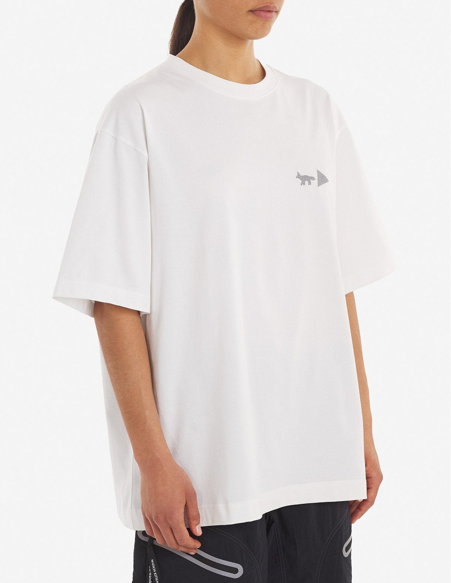 Maison Kitsuné x And Wander T-shirt - Off White