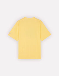 Maison Kitsuné x And Wander T-shirt - Yellow