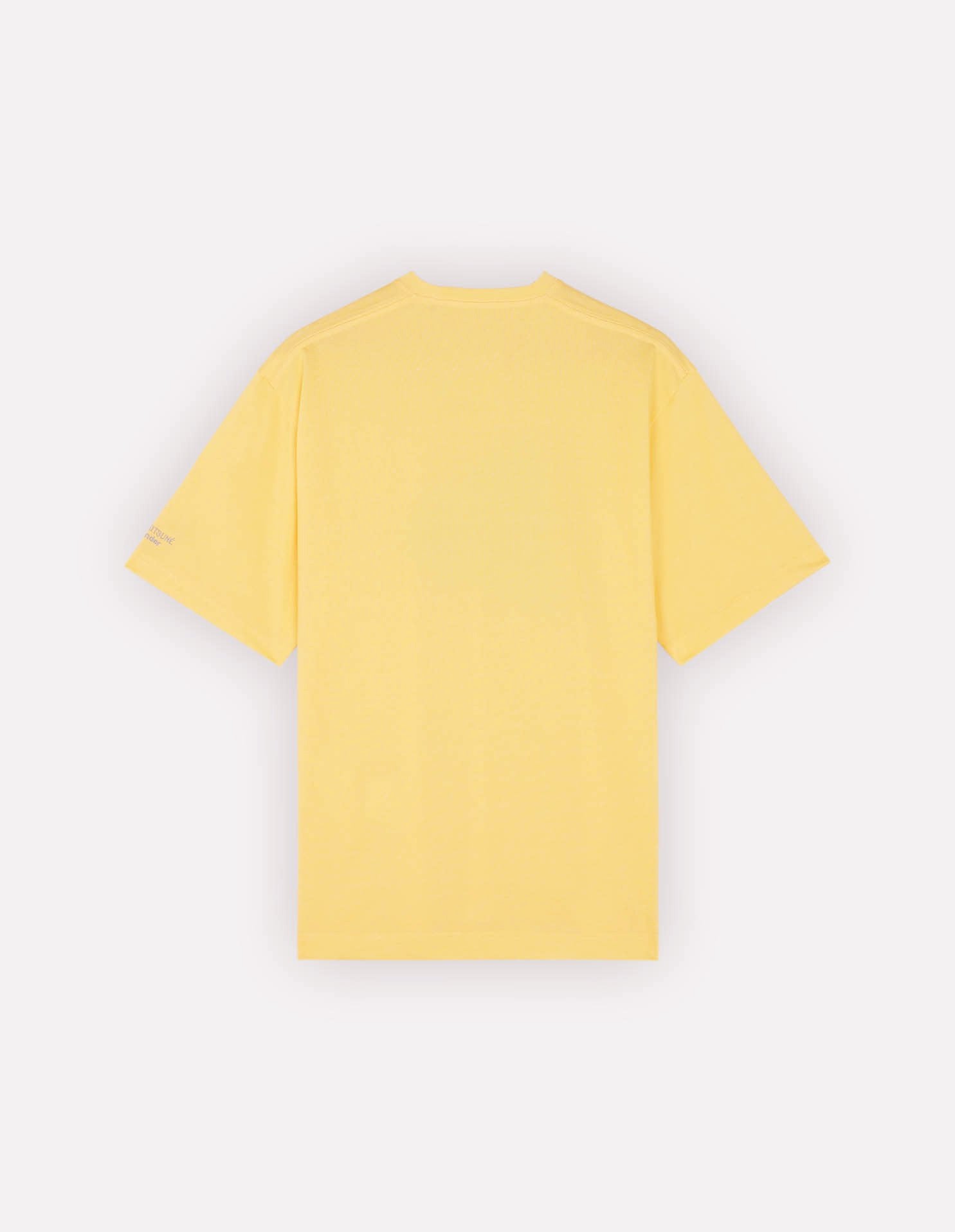 Maison Kitsuné x And Wander T-shirt - Yellow