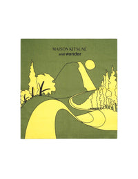 Bandana Maison Kitsuné x And Wander - Khaki