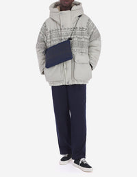 Maison Kitsuné x And Wander Coat - Beige Melange