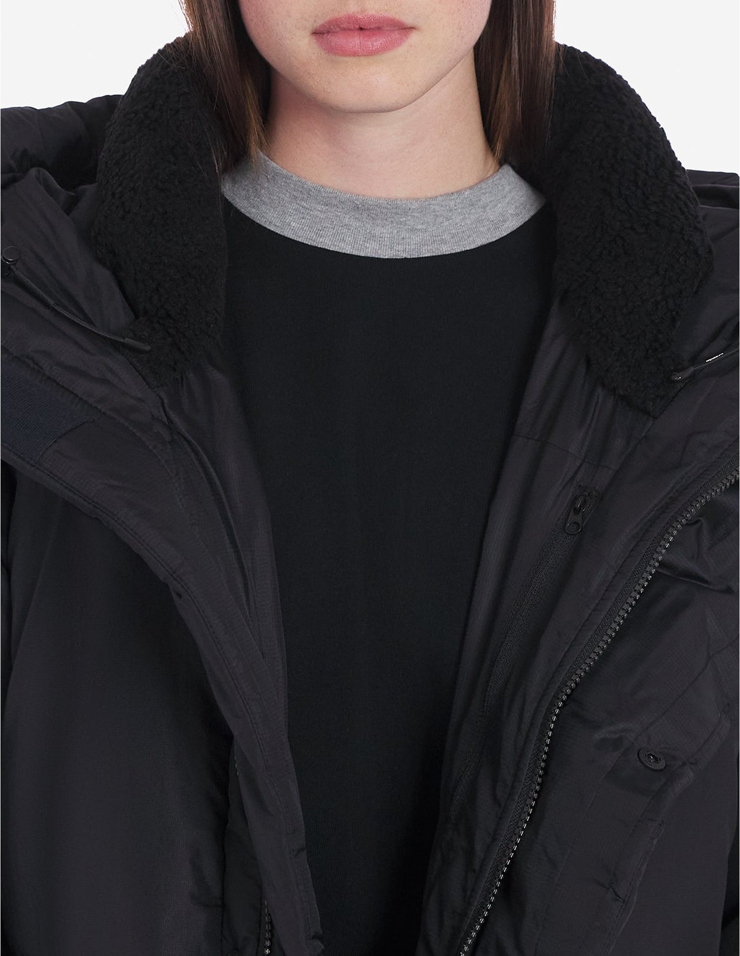 Doudoune Maison Kitsuné x And Wander - Black