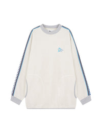 Pull Maison Kitsuné x And Wander - White