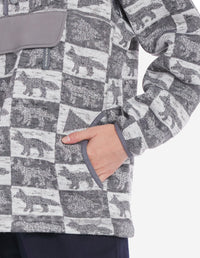 Pull Maison Kitsuné x And Wander - Grey