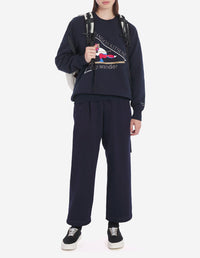 Sweatshirt Maison Kitsuné x And Wander - Navy
