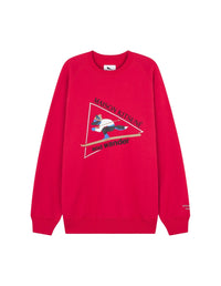 Sweatshirt Maison Kitsuné x And Wander - Red