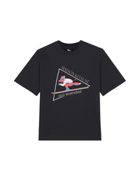 T-shirt Maison Kitsuné x And Wander - Black
