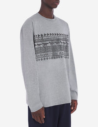 Sweatshirt Maison Kitsuné x And Wander - Grey