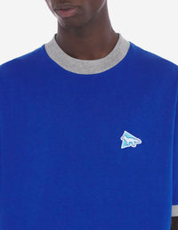 T-shirt Maison Kitsuné x And Wander - Blue