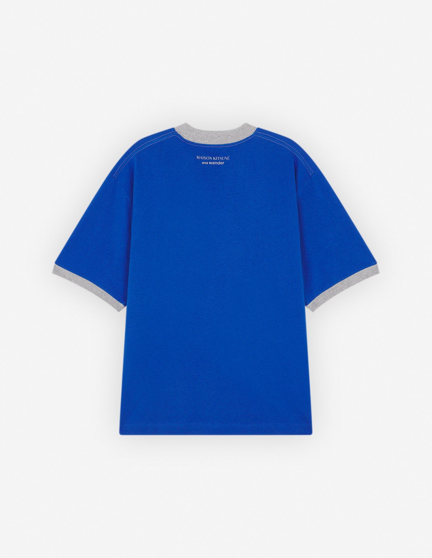 T-shirt Maison Kitsuné x And Wander - Blue