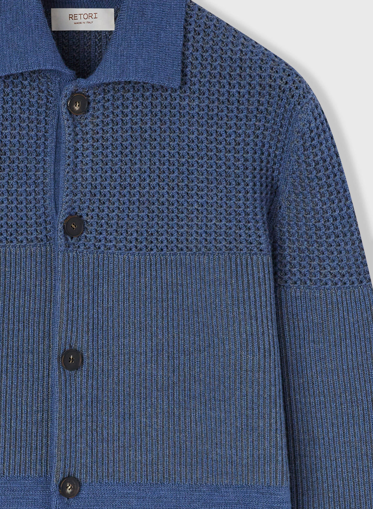 AVIO KNITTED OVERSHIRT
