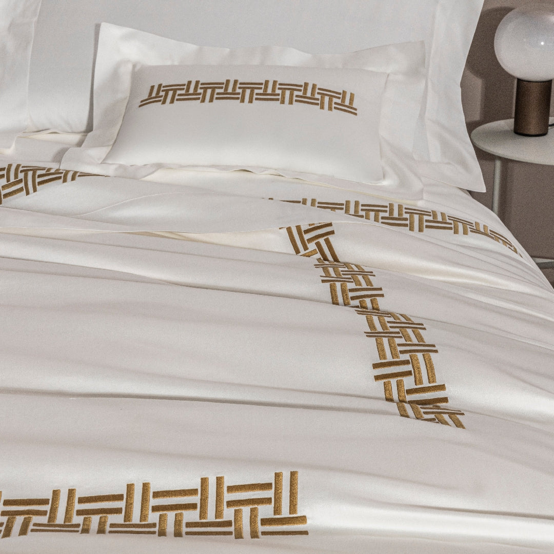 BASKET WEAVE EMBROIDERY