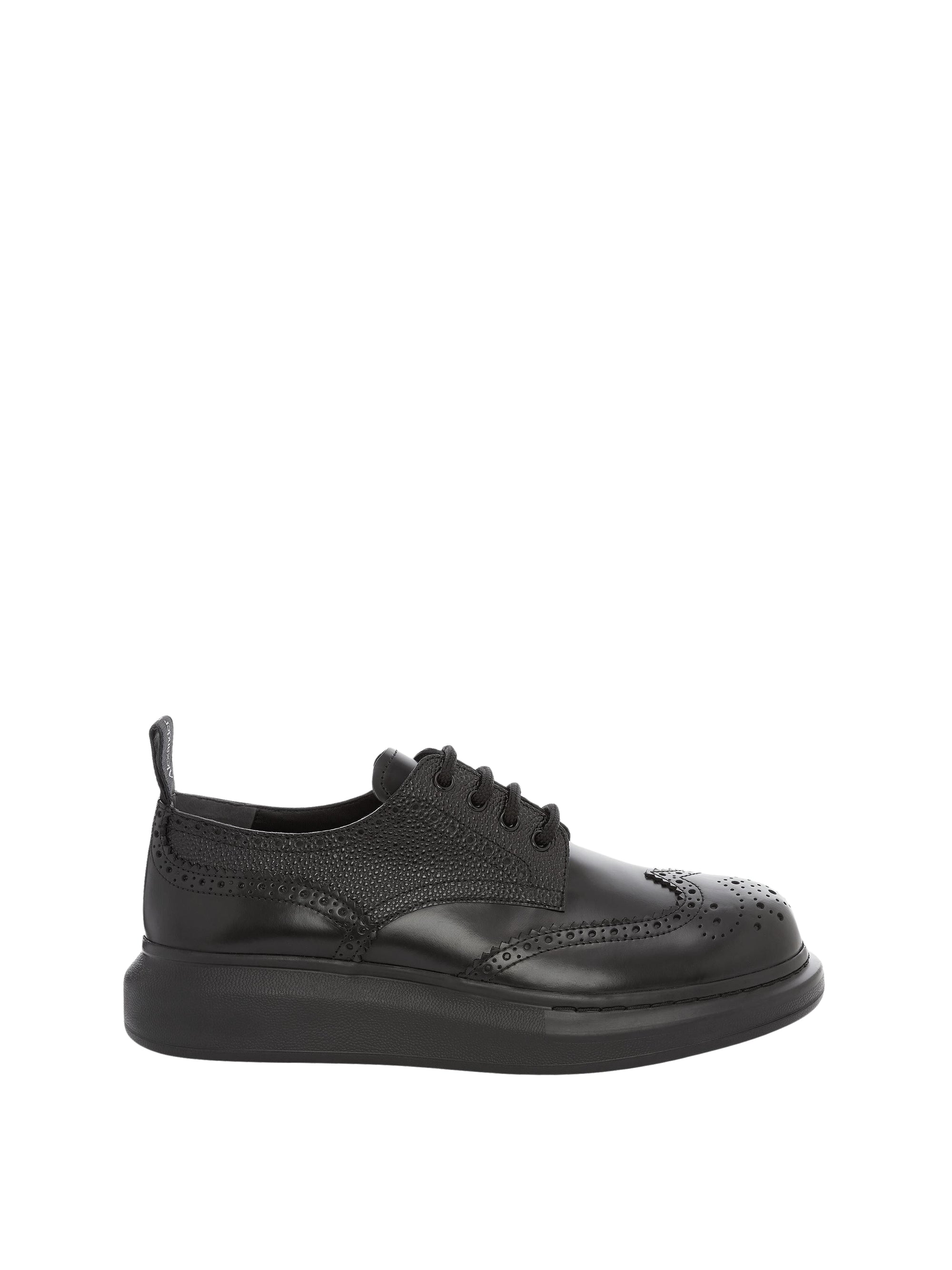 Derbies à lacets en cuir - Black