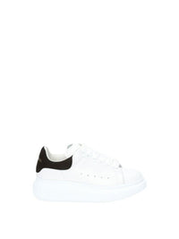Sneakers à lacets en cuir - White Black