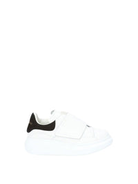 Sneakers à lacets en cuir - White Black
