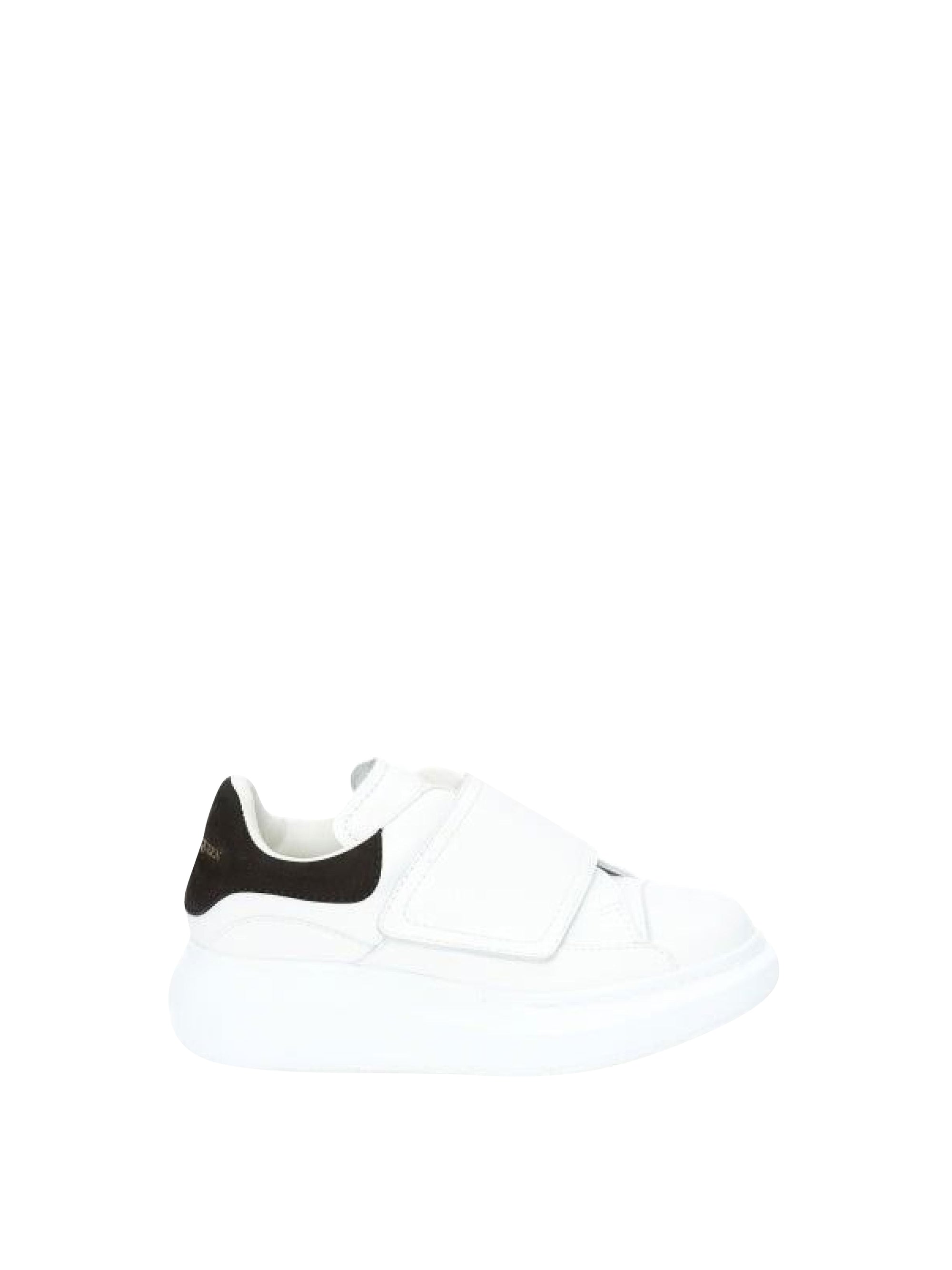 Sneakers à lacets en cuir - White Black