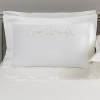 PEONIA EMBROIDERY / TAIE D'OREILLER