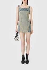 PRIX MARQUE : 250€_Grey Denim Robe - Grey Denim