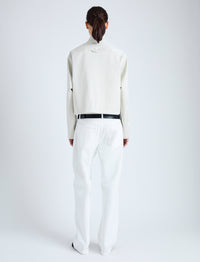 Veste courte à poches - Off White