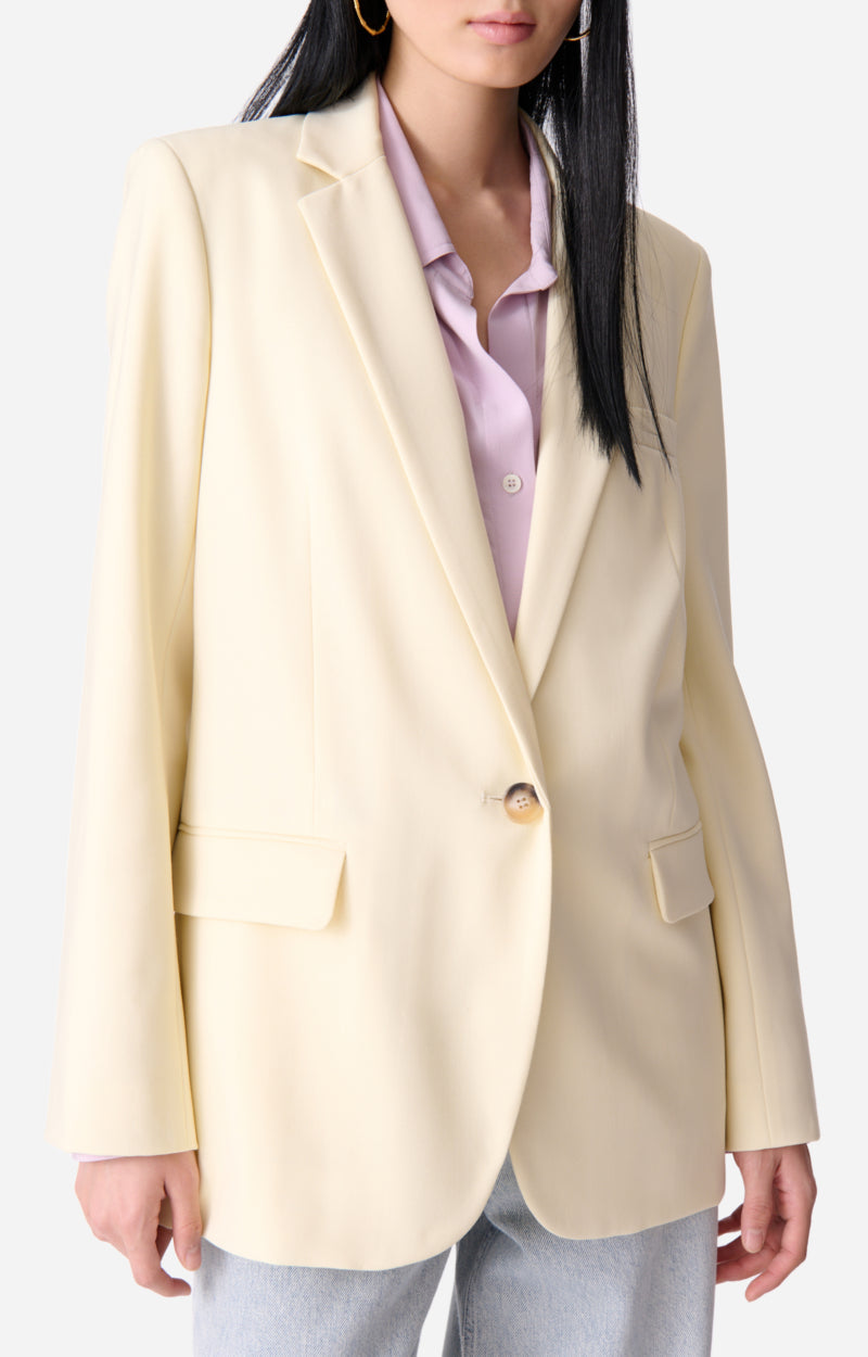 Blazer droit Tilia - Vanille